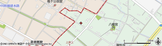 静岡県焼津市上泉1336周辺の地図