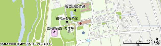 磐田市役所交流センター　豊岡中央交流センター周辺の地図