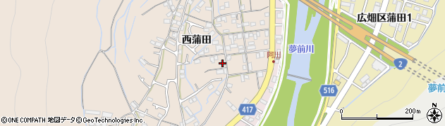 兵庫県姫路市広畑区西蒲田1156周辺の地図