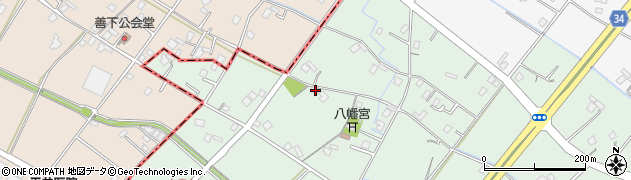 静岡県焼津市上泉1345周辺の地図