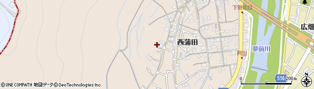 兵庫県姫路市広畑区西蒲田1250周辺の地図