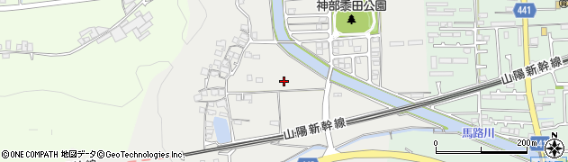 兵庫県たつの市揖保川町黍田周辺の地図