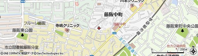 大阪府枚方市藤阪中町35周辺の地図