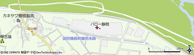 バロー　静岡物流センター周辺の地図