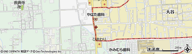 兵庫県姫路市勝原区大谷17周辺の地図