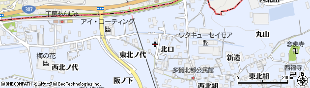 京都府綴喜郡井手町多賀北口35周辺の地図