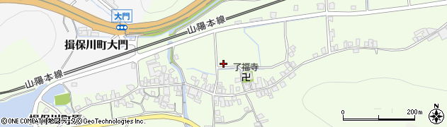 兵庫県たつの市揖保川町原周辺の地図