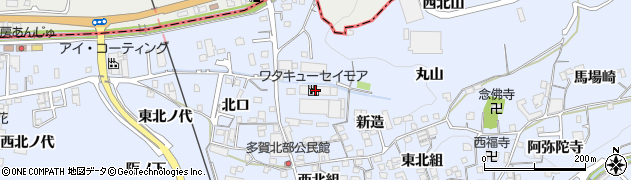 京都府綴喜郡井手町多賀茶臼塚12周辺の地図