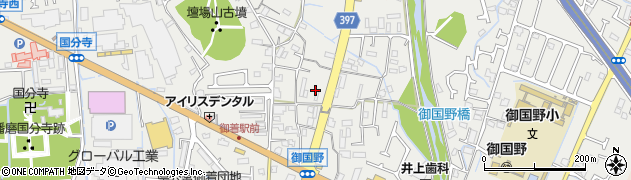 兵庫県姫路市御国野町国分寺583周辺の地図