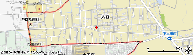 兵庫県姫路市勝原区大谷116周辺の地図