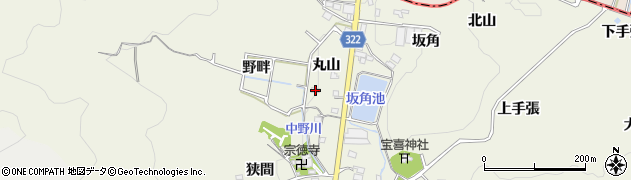 愛知県蒲郡市一色町丸山41周辺の地図