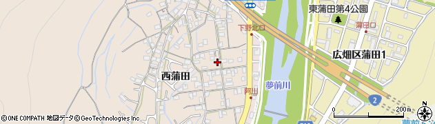 兵庫県姫路市広畑区西蒲田1056周辺の地図