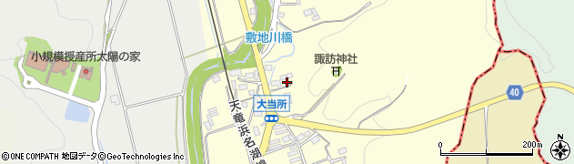 静岡県磐田市大当所周辺の地図
