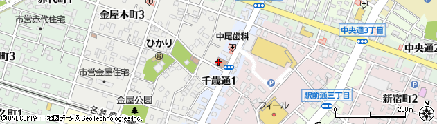 豊川公共職業安定所職業相談部門周辺の地図