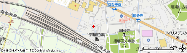 兵庫県姫路市御国野町国分寺67周辺の地図