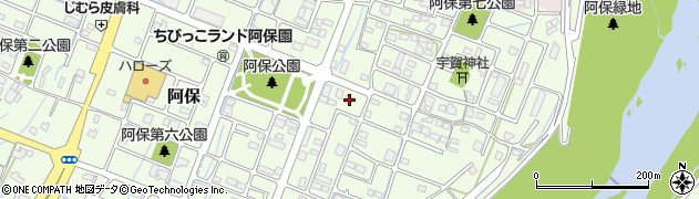 兵庫県姫路市阿保338周辺の地図