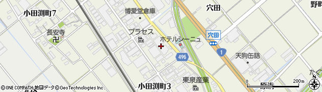 加藤精工株式会社　小田渕工場周辺の地図