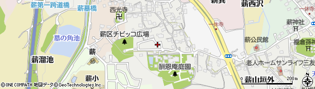 京都府京田辺市薪里ノ内138周辺の地図