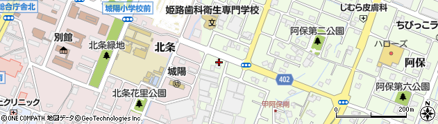 兵庫県姫路市阿保453周辺の地図