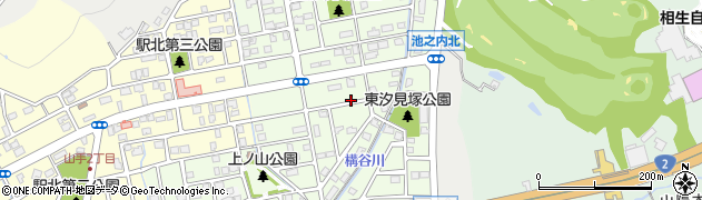 兵庫県相生市汐見台周辺の地図