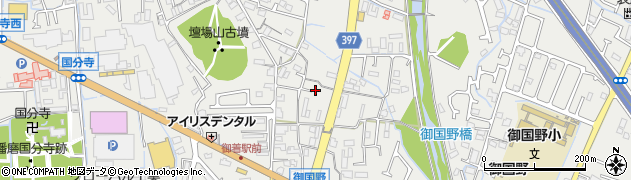 兵庫県姫路市御国野町国分寺588周辺の地図