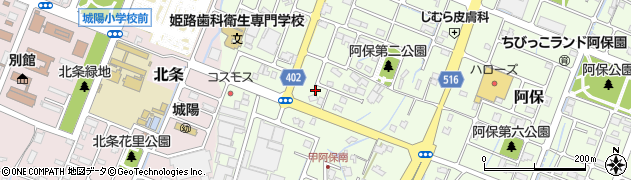 兵庫県姫路市阿保476周辺の地図