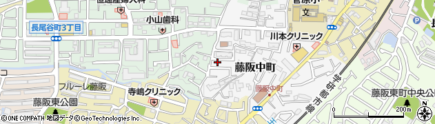 大阪府枚方市藤阪中町32-10周辺の地図