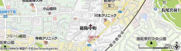 大阪府枚方市藤阪中町26周辺の地図