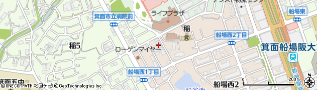 信和興業株式会社　大阪支店周辺の地図