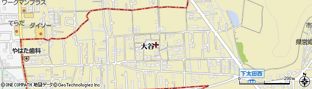 兵庫県姫路市勝原区大谷232周辺の地図