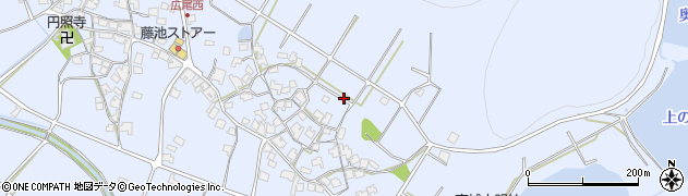 兵庫県加古川市志方町（廣尾）周辺の地図