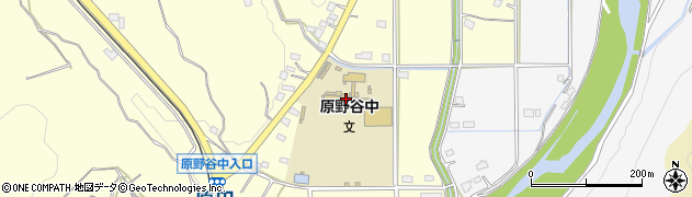 掛川市立原野谷中学校周辺の地図