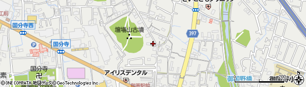 兵庫県姫路市御国野町国分寺458周辺の地図