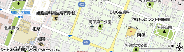 兵庫県姫路市阿保719周辺の地図