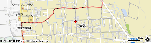 兵庫県姫路市勝原区大谷139周辺の地図