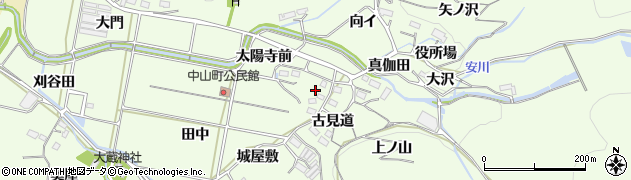 愛知県豊橋市石巻中山町周辺の地図