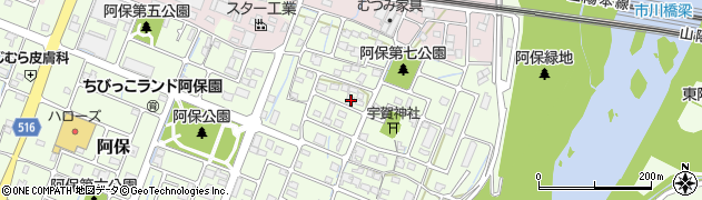兵庫県姫路市阿保220周辺の地図