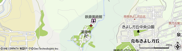 兵庫県宝塚市米谷周辺の地図