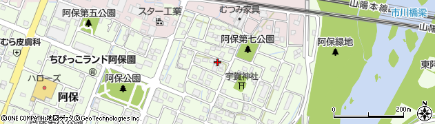 兵庫県姫路市阿保221周辺の地図