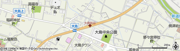 大島新田周辺の地図