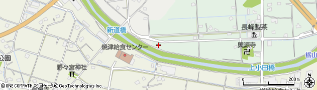 栃山川周辺の地図