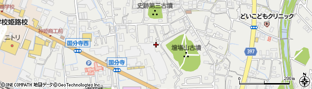 兵庫県姫路市御国野町国分寺432周辺の地図