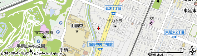 兵庫県姫路市延末282周辺の地図
