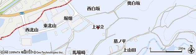 京都府井手町（綴喜郡）多賀（上り立）周辺の地図
