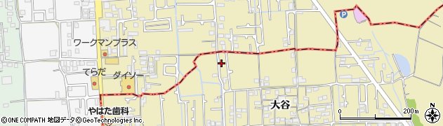兵庫県姫路市勝原区大谷150周辺の地図