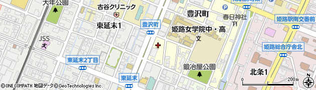 ローソン姫路豊沢町店周辺の地図
