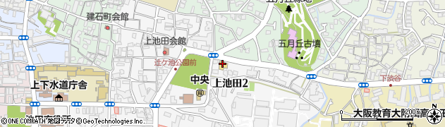 コープミニ上池田周辺の地図