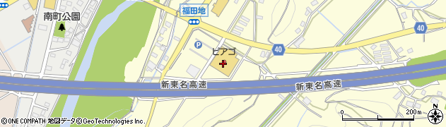 株式会社浜松白洋舎ピアゴ森店周辺の地図