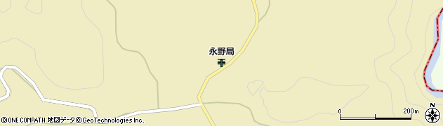 永野郵便局周辺の地図