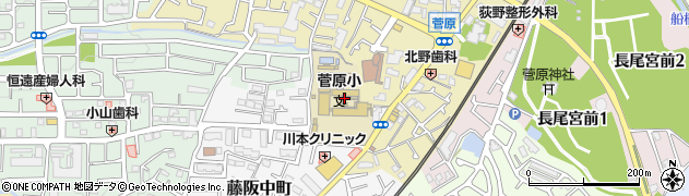 大阪府枚方市藤阪中町13周辺の地図